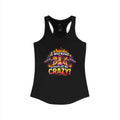 I Workout to Burn Off the Crazy Razorback Tank – Funny Women’s Gym Workout Top