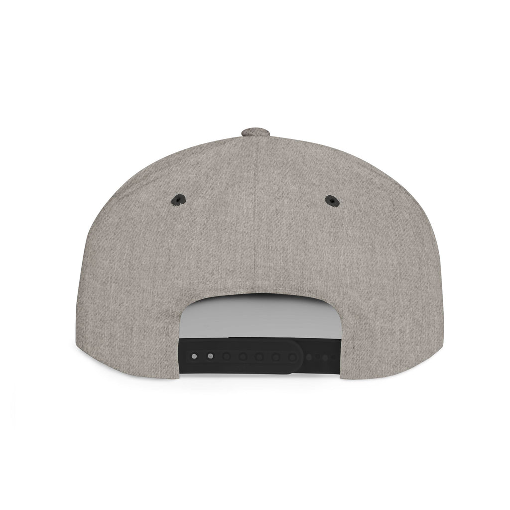 Flat Bill Snapback Hat — Cameron Pirates Logo Cap