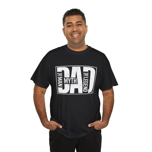 Dad The Man The Myth The Legend Shirt – Funny Father’s Day Gift for Dad – Bold Vintage Graphic Tee