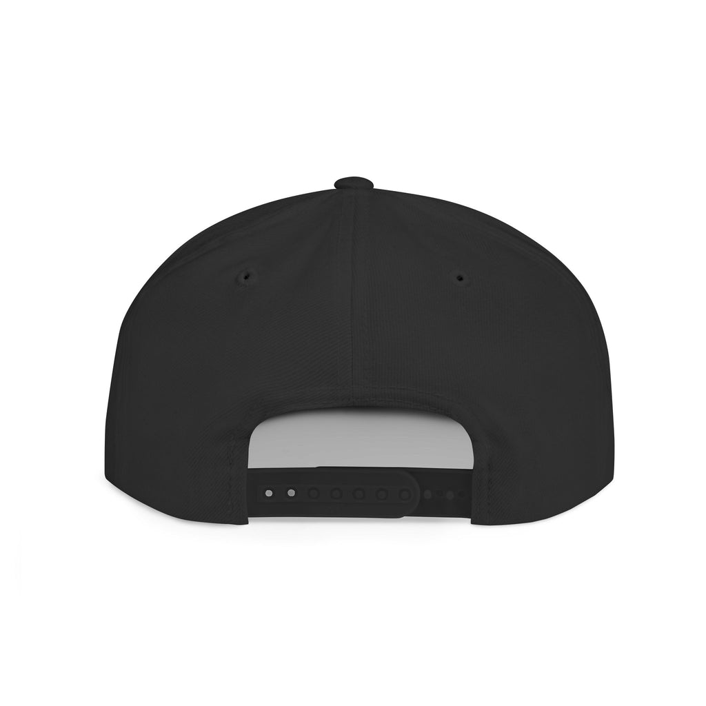 Flat Bill Snapback Hat — Cameron Pirates Logo Cap